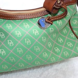Dooney & Bourke Classic Fabric Leather Purse